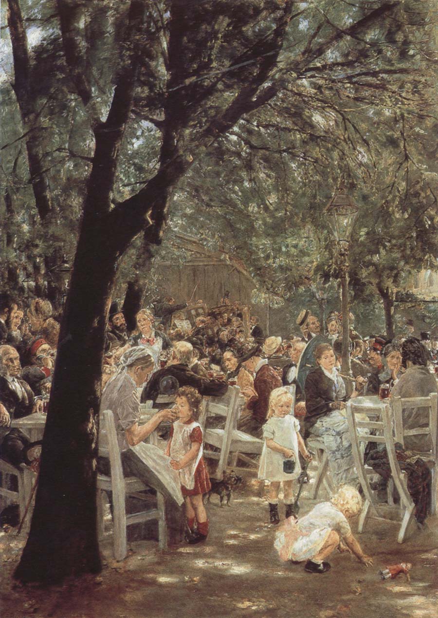 Max Liebermann Munich Beer Garden